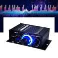 thumbnail image 4 of Amplificador De Potencia De Audio De Doble Canal, Amplificador De Audio Multifuncional Para Automóvil Potencia Fácil Instalación Protección De Circuito De Musical, 4 of 7