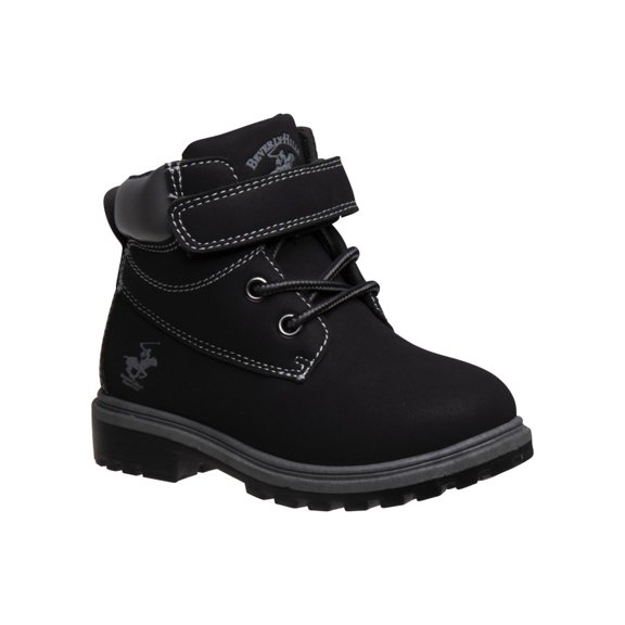 Beverly Hills Polo Club Toddler Boys Hook & Loop Synthetic Construction Boots