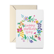 R. Nichols-Mother's Day Wreath Greeting Card