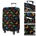 thumbnail image 5 of Multicolor Controllers Games Text Black Pattern Luggage Cover Fashion Suitcase Cover Baggage Covers Fit 25-28 Inch Luggage (Go Travel), 5 of 5