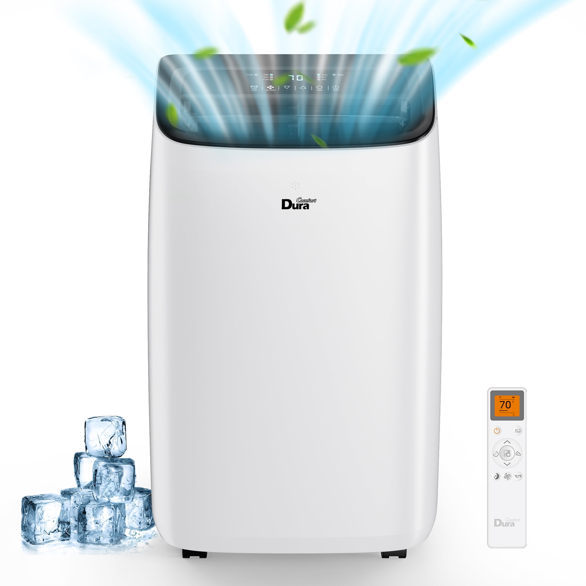 Air Conditioners, Small Tower Fan Cooling Fan With 6 Speed Ac With 300ml Water Tank Evaporative Air Cooler 6h Timer Mini Air Conditioner For Home Office, 9.5'' Tall - View #6