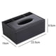 thumbnail image 2 of Caja de pañuelos rectangular de cuero PU, soporte para caja de pañuelos multifuncional, caja de Control remoto, 2 of 5