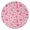 Pink Breast Cancer-2, variant on Pink Breast Cancer Awareness Pattern Round Blanket,Comfortable Soft Flannel Throw Blanket,All Season,Warm Lightweight Blankets for Sofa Bed Couch Living Room Chair 47"x47"