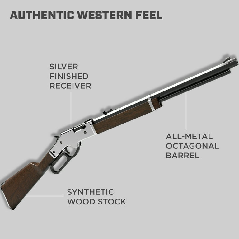 Barra 1866, Cowboy 0.177 Multi Pump Lever Action BB, or Pellet Air