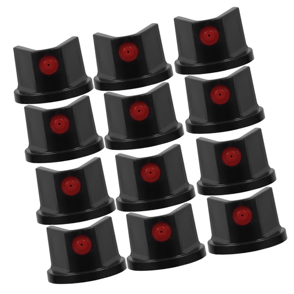 OULII 30Pcs Black Spray Paint Can Nozzle Tips for Home Use Replacement Caps