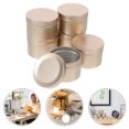 thumbnail image 1 of OULII 6Pcs Aluminum Storage Jars with Screw-Top Lid for Home and Office, 1 of 8