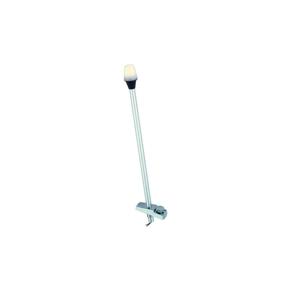 Attwood Telescoping Pole Light with Die-Cast Zamak Plug-In Base, 24"