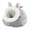 Grey, variant on Visland Rabbit Guinea Pig Hamster House Bed Cute Soft Small Animal Pet Winter Warm Squirrel Hedgehog Chinchilla House Cage Nest Hamster Accessories