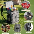 thumbnail image 5 of NOCOEX 22L Cooler Backpack with 20H Cooling & Bottle Opener, 28 Cans Insulated Backpack Coolers for Adults, Ideal for Camping Hiking Beach Picnic Fishing, 5 of 8