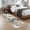 Gray, variant on QinaQin 4×6 FT Washable Area Rug,Marble Entrance Mat,Non-Slip Foldable Indoor Rug,Soft Velvet Low Pile Mat for Bedside Office,Blue
