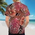 thumbnail image 6 of High Quality Hawaiian Shirts for Men Short Sleeve Aloha Beach Shirt Floral Summer Casual Button Down Shirts Blouses 7ZY6N2, 6 of 7