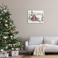 thumbnail image 3 of Stupell Industries Cozy Winter Cabin Phrase Landscape Painting Gallery Wrapped Canvas Art Print Wall Art, 30 x 24, 3 of 8