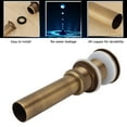 thumbnail image 3 of Tope De Drenaje De Fregadero Emergente, Filtro De Dreneze De Cobre Para Fregadero De , Diseño Antiguo, Ajuste Universal, Instalación Fácil, 3 of 7
