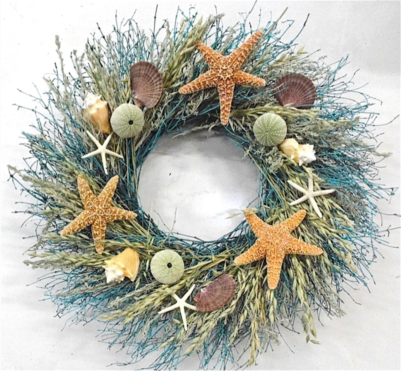 Walk On The Beach Door Wreath Walmart Com