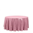 thumbnail image 2 of BalsaCircle 120" Sequin Round Tablecloth Pink, 2 of 8
