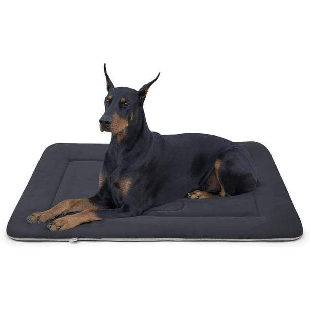 PROCIPE Large Dog Bed Washable Crate Mat Soft Fleece Pet Bed 47"x 32