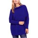 thumbnail image 1 of Free People Womens Ottoman Slouchy Tunic Sweater, Azul, Grande Free People Sayo, 1 of 1