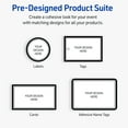 thumbnail image 6 of Avery Invitation Cards, 5" x 7", Matte White, Double Black Border, 6 of 8