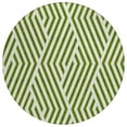 thumbnail image 2 of Addison Rugs Chantille Indoor/Outdoor Transitional Geometric Olive Washable Round Rug, 8' x 8', 2 of 6
