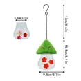 thumbnail image 5 of Bird Water Feeder Outdoor Tie-Dye Small Flower Bird Watering Bottle, 5 of 5