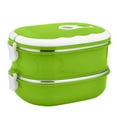 thumbnail image 3 of Dosaele Stainless Steel Insulated Lunch Box  Lunch Box 1 Layer Hot Food Lunch Containers Portable Lunchbox Stackable Bento Lunch Box Cold and Hot Food Storage Bowl for School Office Outdo, 3 of 7