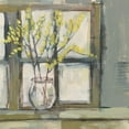 thumbnail image 3 of Goldberger, Jennifer 12x12 Black Modern Framed Museum Art Print Titled - Sign of Spring II, 3 of 5