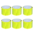 thumbnail image 3 of 11pcs PVC Slap Bracelets Reflective Snap On Wristbands Night Running Safety Bands (Fluorescent Green), 3 of 8