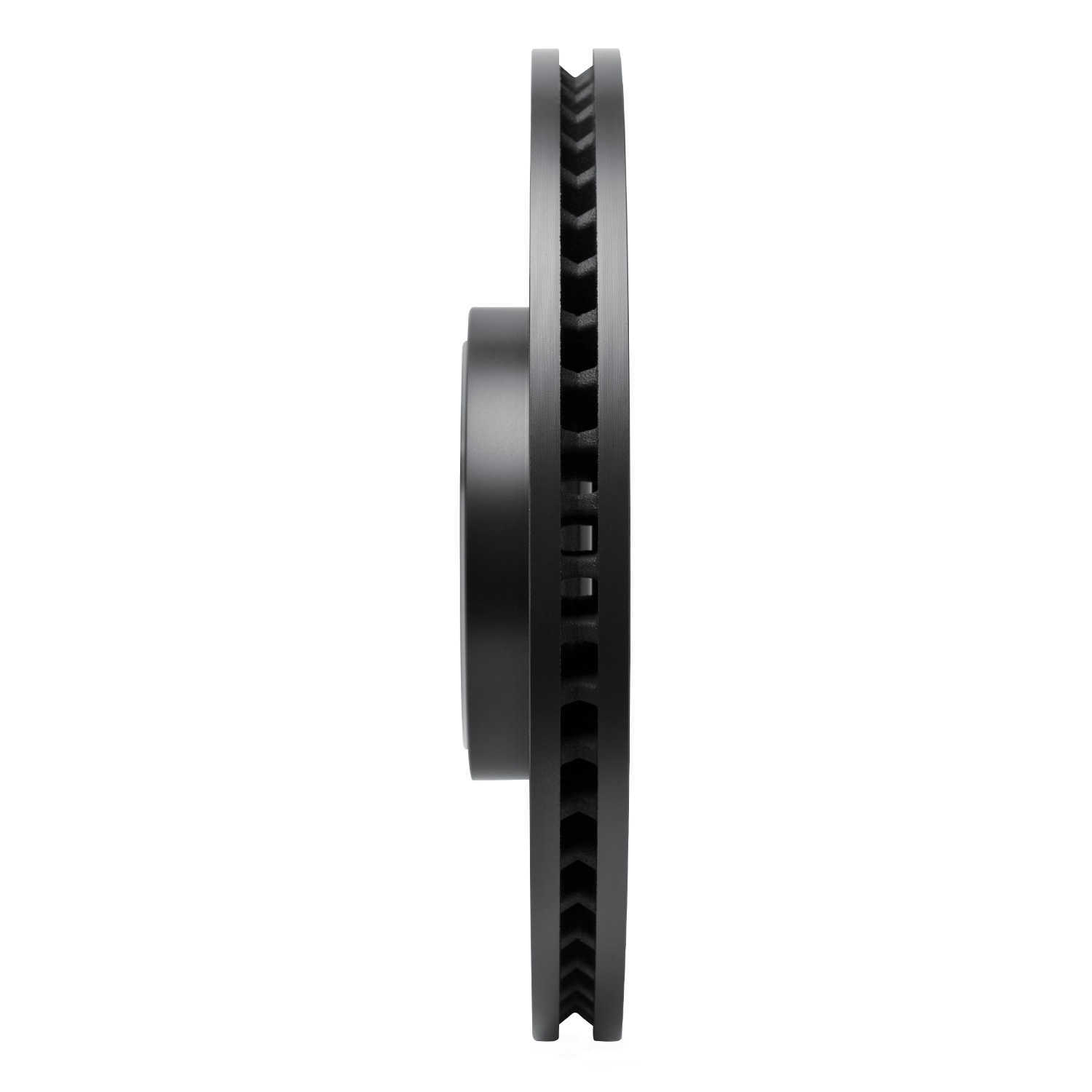 Dynamic Friction Company 633-54277L DFC Brake Rotor - Drilled And Slotted - Black