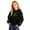 Black, variant on WOYY St. Patrick's Day Hoodie for Girls Clover Print Pullover Hooded Sweatshirt, Sizes 3-4T