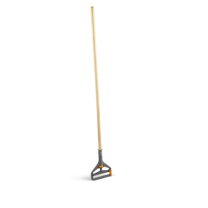 HITOUCH BUSINESS SERVICES 60" Side Gate Wood Wet Mop Handle Plastic Head CW58009