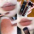 thumbnail image 4 of Lip Tint Mud 6 Colors Non-stick Cup Chestnut Brown Red Lip Mud Moisturizing Soft Mist Cosmetics Black Rabbit Lip Gloss, 4 of 5