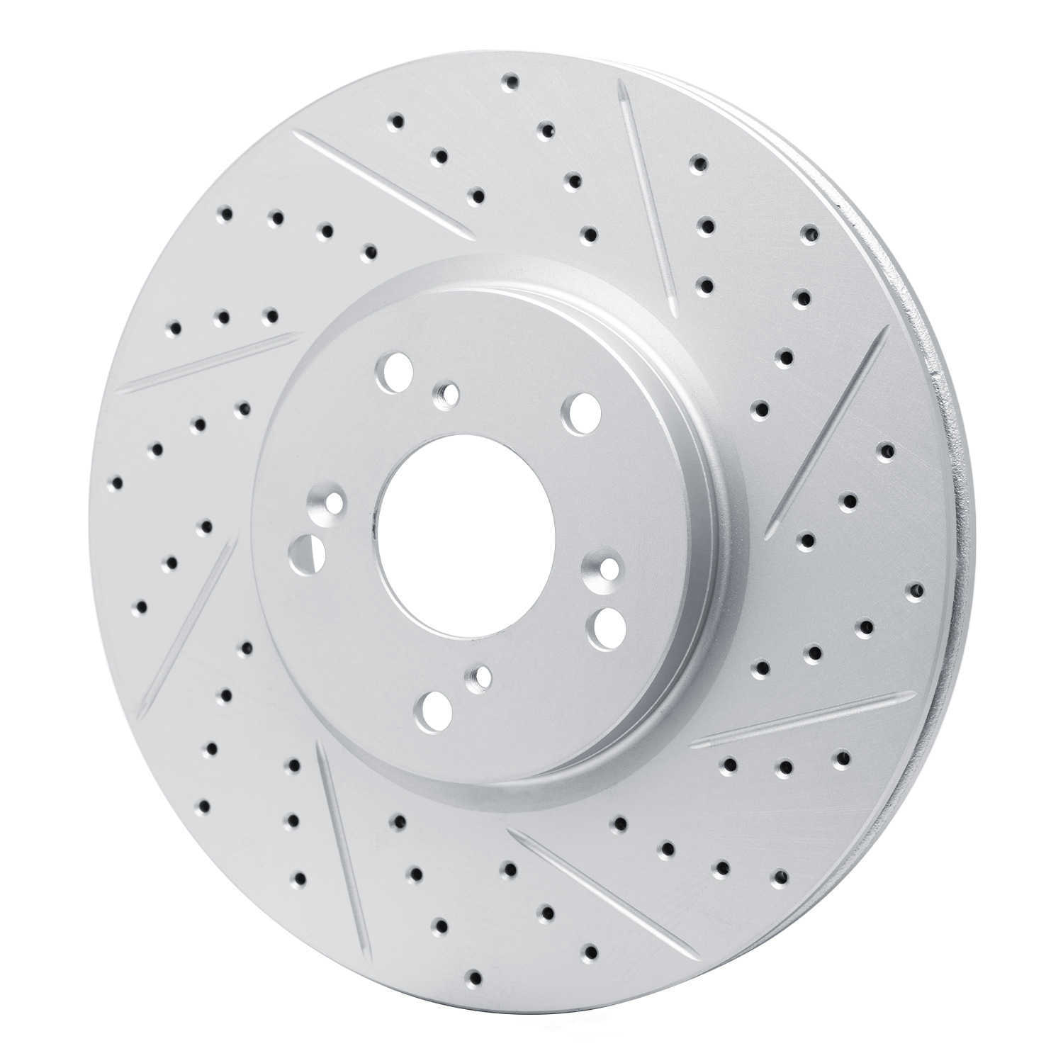 Dynamic Friction Company 830-58020R DFC Geoperformance Rotor - Drilled and Slotted