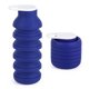 thumbnail image 1 of Botella de Agua Plegable de Silicona 600ml, Portátil para Viaje, Deporte y Senderismo, con Mosquetón, 151g, Libre de BPA, 1 of 7