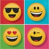 Show Your Emojions Luncheon Napkin 6 1/2" x 6 1/2" Folded Size, Pack of 16, 12 Packs