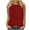 Wine Red, variant on KBZDBZC Womens Tank Tops Women's Solid Color Crew Neck Sleeveless Vest Fashionable Casual Top Oversized Tshirts for Women Workout Tops Workout Tank Tops Woman(Blue,XXL)