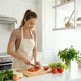 thumbnail image 6 of BABONIE Bamboo Cutting Board, Wood Chopping Board with Juice Groove and Hanging Hole, 15" x 10", 6 of 8