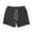 Black, variant on LYMAYTER Men's 4 Inch Running Shorts Casual Vertical Stripe Drawstring Fitness Take Exercise Shorts for S-4XL
