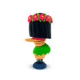 thumbnail image 2 of Muñeco cabezón bailarina hawaiana para tablero de auto GOOFBALLS, 2 of 7