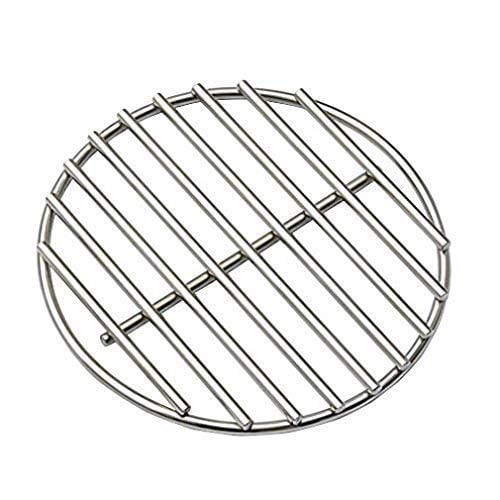 kamado Factory BBQ High Heat Stainless Steel Charcoal Fire Grate Fits for XL Big Green Egg Fire Grate and Other Grill Parts Charcoal Grate Replacement Accessories 17