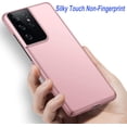 thumbnail image 2 of Case for Samsung Galaxy S21 Ultra Phone Case Protective Slim [Defend from Scratch/Slip/Drop/Fingerprint] Matte PC Hard Minimalistic Phone Cover for Samsung Galaxy S21 Ultra-Pink, 2 of 12