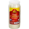thumbnail image 3 of Ner Mitzvah, 7 Day Yartzeit, Memorial, Prayer, Survival Candles in Plastic - White (10 Pack), 3 of 3