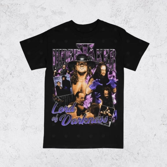 Vintage 90s Undertaker Tee Shirt Homage Retro Classic Graphic Tee Bootleg Bestseller Unisex Sport Sweatshirt Gift
