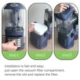 thumbnail image 5 of AMI PARTS Foam Felt & HEPA Filters for Shark Vacuum Filter Cleaner Navigator Lift Away NV350 - 370 XFF350, 5 of 9
