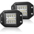 thumbnail image 1 of Flush Mount Light Pods - LITEWAY 5 Inch Spot Flood Combo Beam Light Bar - 4800LM Driving Lights Off Road, 1 of 5