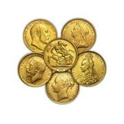 British Sovereign Gold Coin Avg Circ (Random Year)