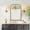 Natural Wood + Solid Wood + MDF+glass, variant on Black Walnut Color 20" x 30" Solid Wood Frame Rounded Corner Decorative Mirror, For Bedroom, Bathroom, Living Room, Entryway