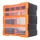 thumbnail image 2 of Caja De Almacenamiento De Tornillos Para Piezas, Organizador De Hardware De Taller, Práctico Cajón Práctico De PVC Para Garaje, 2 of 7