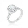 thumbnail image 1 of Oval Wedding Ring Set, Size 8, 1 of 1