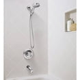 thumbnail image 2 of MOEN 82618 Meena Single Handle 4-Spray 4 in. Tub and Shower Faucet 1.75 GPM in. Chrome (Valve Included), 2 of 8
