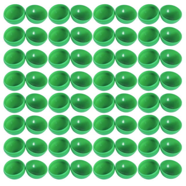 Miangastore Boules de Loterie en PVC Vert pour Décoration Design Ouvrable Durable et Pratique 100 Pcs
